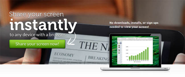 Screen Leap Screen Sharing Program FREE