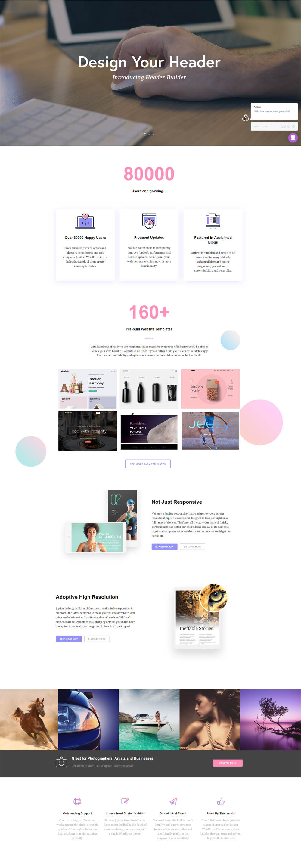 Jupiter Wordpress Theme